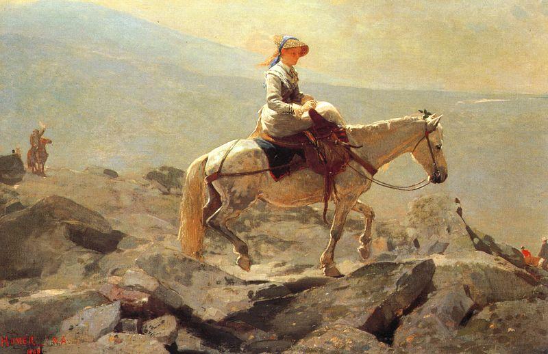 Winslow Homer Bridle Path, White Mountains